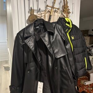 Zara Black Women's Trench Coat